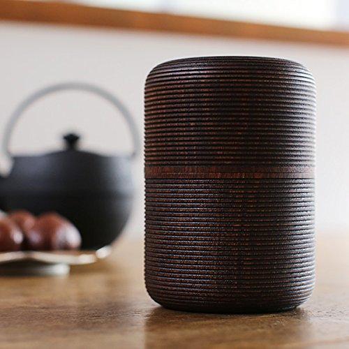 Amazon｜山中漆器【茶筒】彰宣・我戸幹男商店/KARMI 俵「Fuki」for Tea